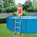 Scară de siguranță piscină cu 4 trepte Flowclear 122 cm, 58331 - WALTI WALTI