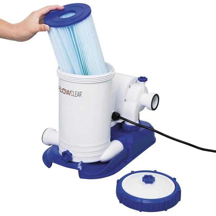 Pompă de filtrare pentru piscină Flowclear, 9463 L/h - WALTI WALTI