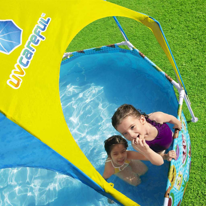 Piscină supraterană copii Steel Pro, protecție UV, 244x51 cm - WALTI WALTI