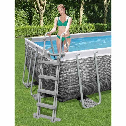 Scară de siguranță piscină cu 4 trepte Flowclear, 122 cm - WALTI WALTI