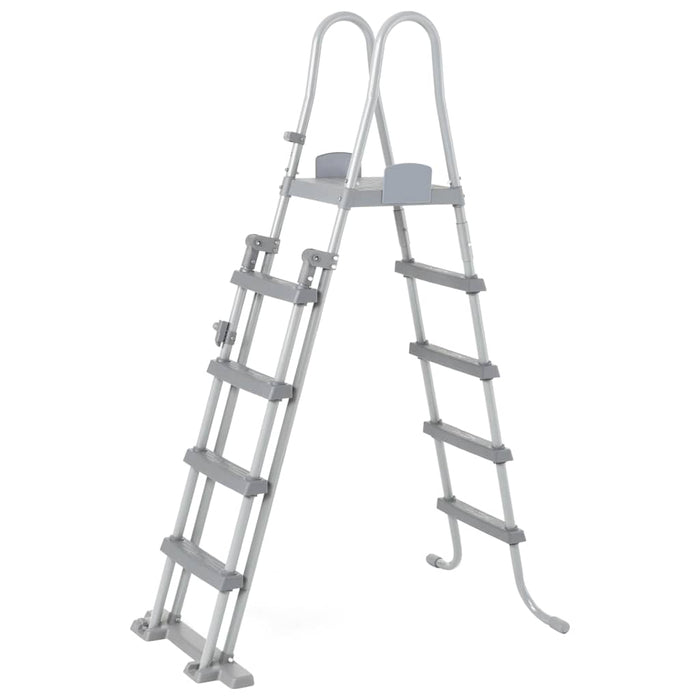 Scară de siguranță piscină cu 4 trepte Flowclear, 132 cm WALTI