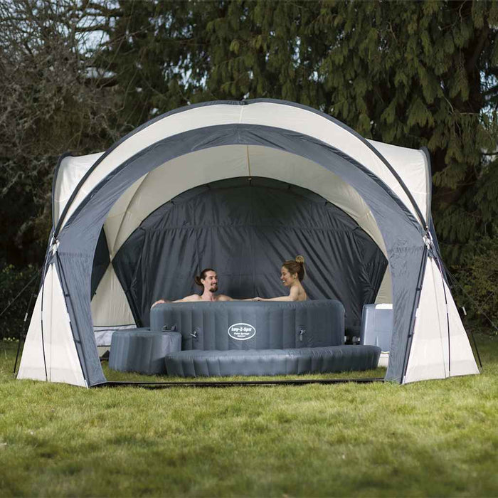 Cort cupolă pentru jacuzzi Lay-Z-Spa, 390 x 390 x 255 cm WALTI