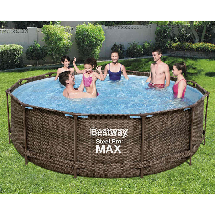 Set de piscină Steel Pro MAX Deluxe Series, 366x100 cm - WALTI WALTI