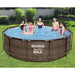 Set de piscină Steel Pro MAX Deluxe Series, 366x100 cm - WALTI WALTI