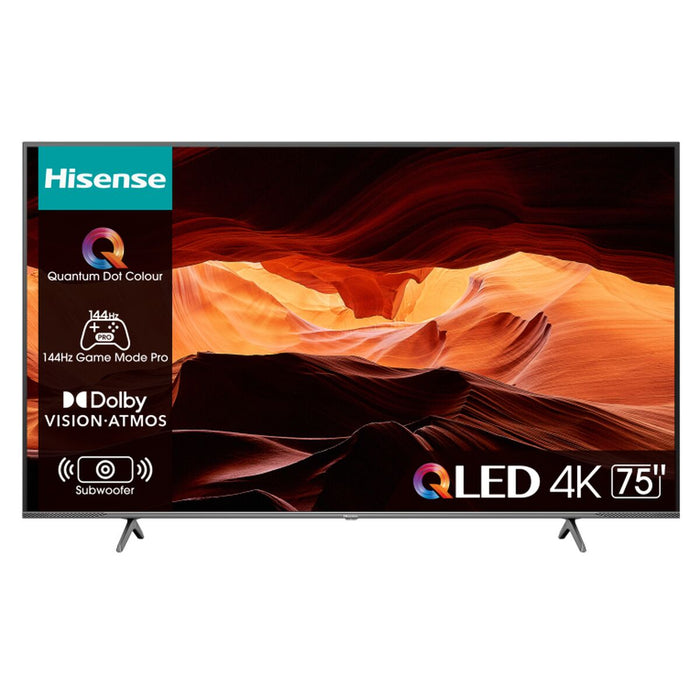 Smart TV Hisense 65E7KQ 4K Ultra HD 65" HDR D-LED QLED - WALTI