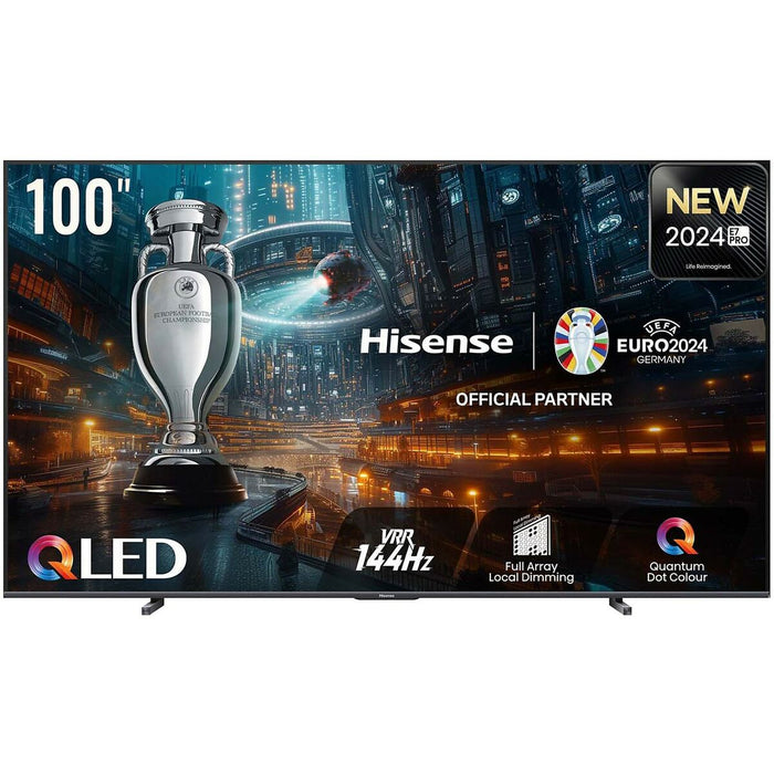 Smart TV Hisense 4K Ultra HD 100" QLED AMD FreeSync - WALTI