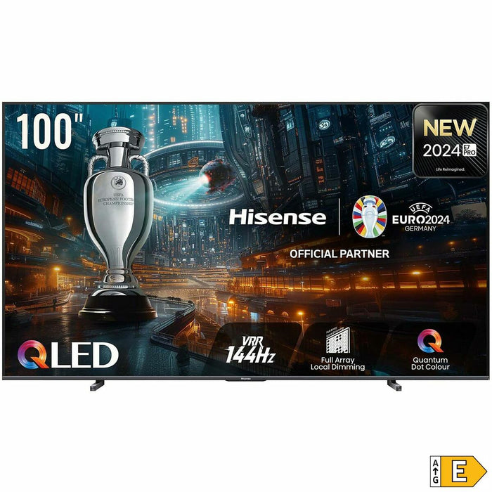 Smart TV Hisense 4K Ultra HD 100" QLED AMD FreeSync - WALTI