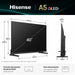 Smart TV Hisense 40A5Q 40" (102 cm)  Full HD HDR HDR10 QLED - WALTI WALTI
