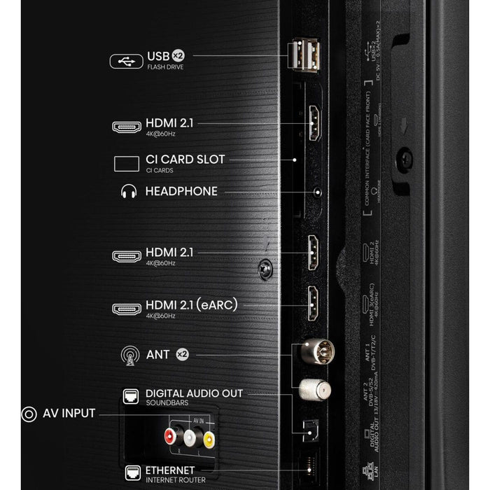 Smart TV Hisense 55E77Q       55 55" 4K Ultra HD HDR QLED - WALTI WALTI