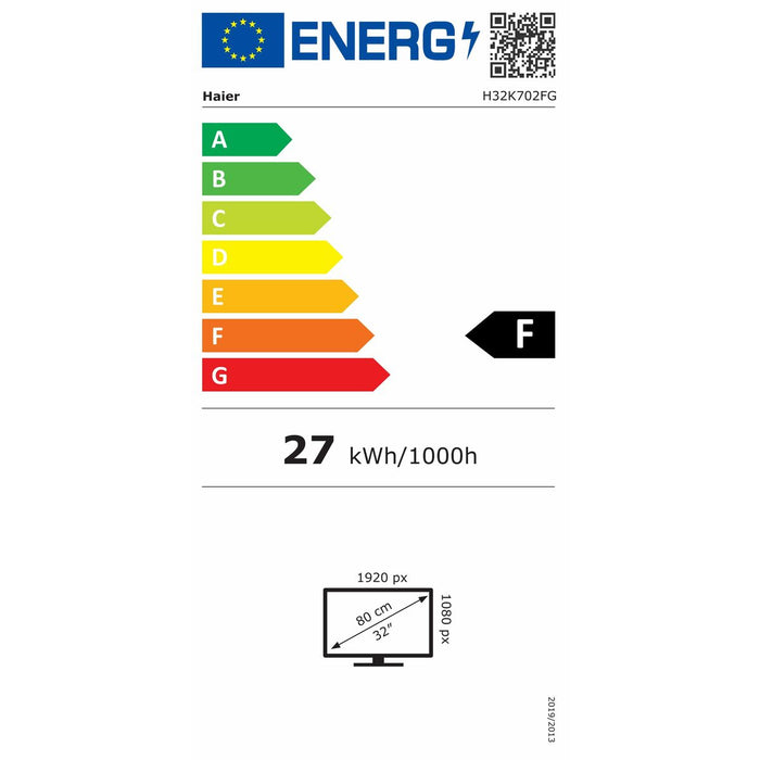 Smart TV Haier H32K702FG Full HD 32" LED HDR D-LED - WALTI