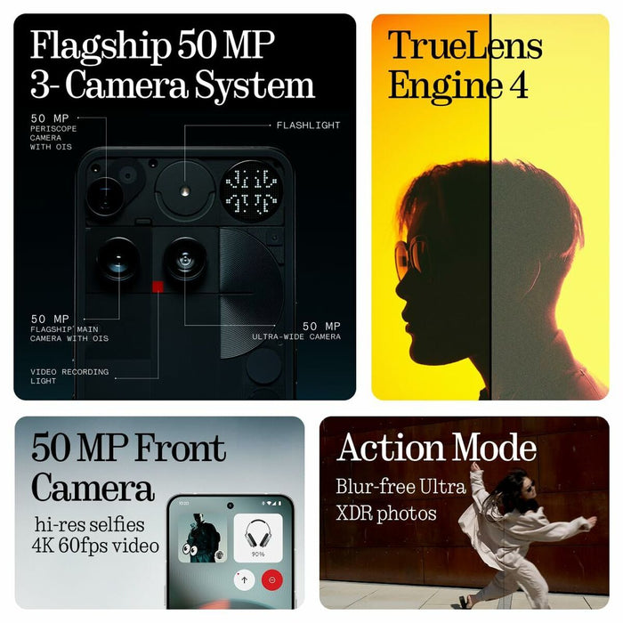 Smartphone Nothing PHONE 3 FLAGSHIP 6,67" 12 GB RAM 256 GB Negru - WALTI WALTI