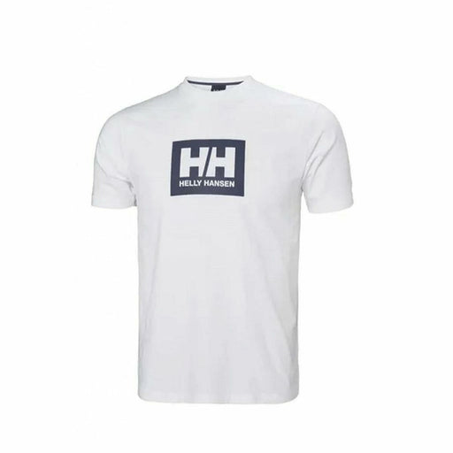 Tricou cu Mânecă Scurtă Bărbați  HH BOX T Helly Hansen 53285 003  Alb - WALTI WALTI