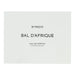 Parfum Unisex Byredo BAL D'AFRIQUE EDP 100 ml - WALTI WALTI