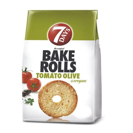 7 DAYS BAKE ROLLS Rosii, Masline si Oregano 80 g - WALTI WALTI