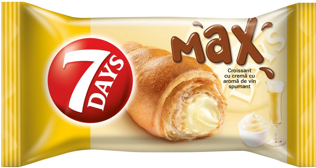 7 DAYS Croissant Max Vin Spumant 80 g - WALTI WALTI