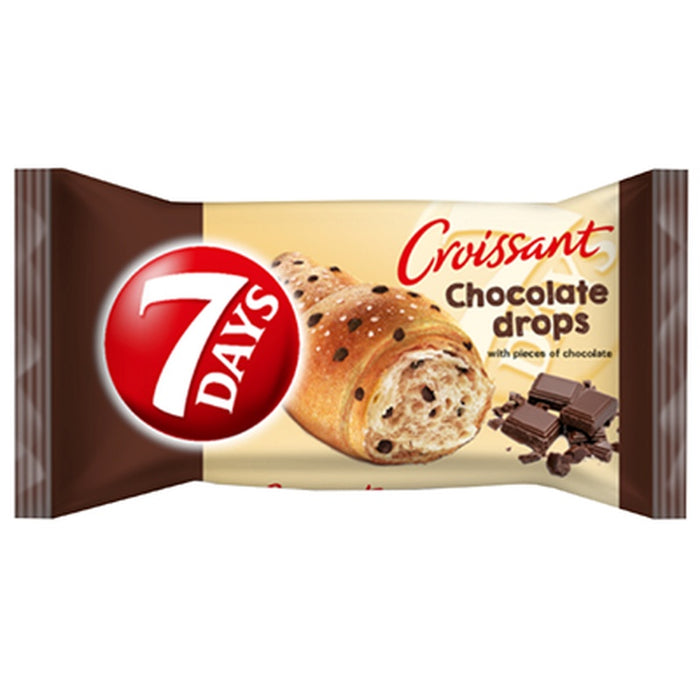 7 DAYS Croissant Bucati de Ciocolata 70 g - WALTI WALTI
