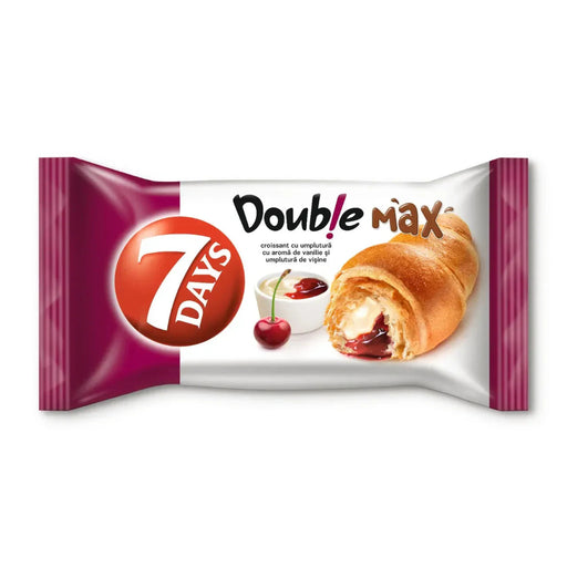 7 DAYS Croissant Double Vanilie & Cirese 80 g - WALTI WALTI