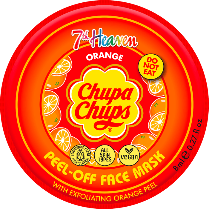 7th Heaven Chupa Chups mască de față pentru copii cu portocale, 8 ml WALTI