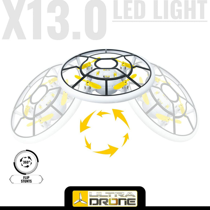 Dronă Teleghidată Mondo Ultradrone X13 Lumină LED - WALTI WALTI