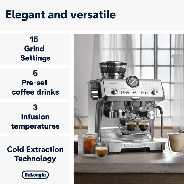 Cafetieră Electrică DeLonghi LASPECIALISTAOPERAEC9555.M - WALTI WALTI