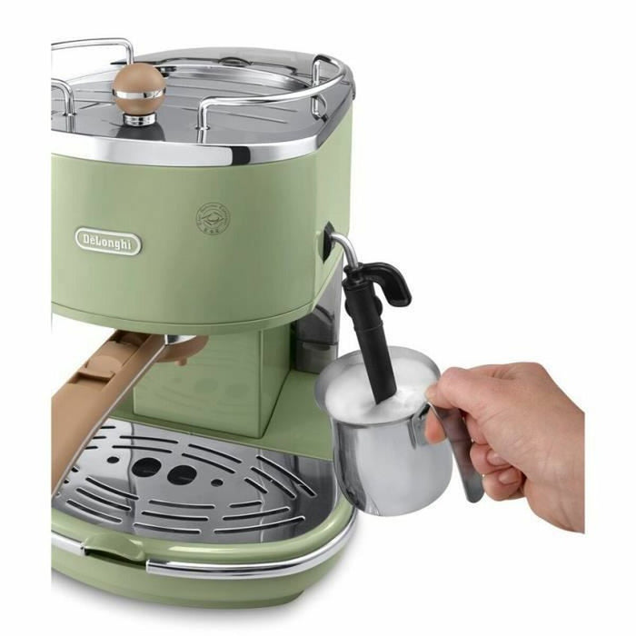 Cafetieră Express cu Braț DeLonghi ECOV 310.GR Verde 1,4 L - WALTI WALTI