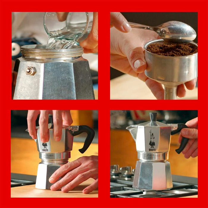 Cafetieră Italiană Bialetti 0001164 Argintiu Aluminiu - WALTI WALTI