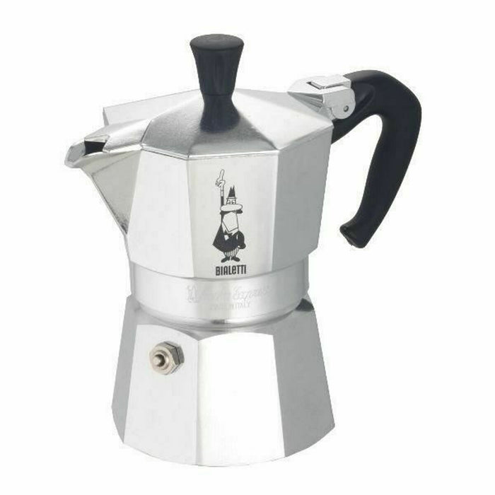 Cafetieră Italiană Bialetti 0001165/X4 Argintiu Metal Oțel inoxidabil Aluminiu 1 L - WALTI WALTI