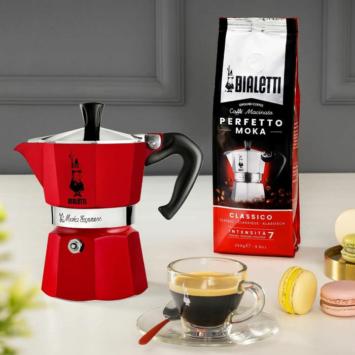 Cafetieră Italiană Bialetti 0004943/NP Roșu 6 Cești - WALTI WALTI
