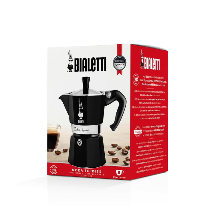 Cafetieră Italiană Bialetti MOKA EXPRESS Negru - WALTI WALTI
