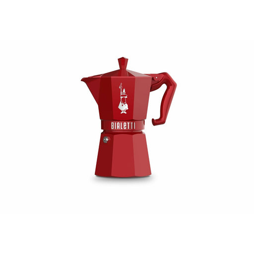 Cafetieră Italiană Bialetti MOKA EXCLUSIVE Roșu Aluminiu 6 Cești - WALTI WALTI