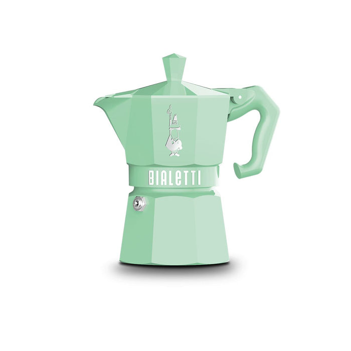 Cafetieră Italiană Bialetti MOKA EXCLUSIVE GREEN 3T Verde Aluminiu 3 Hrníčky - WALTI WALTI