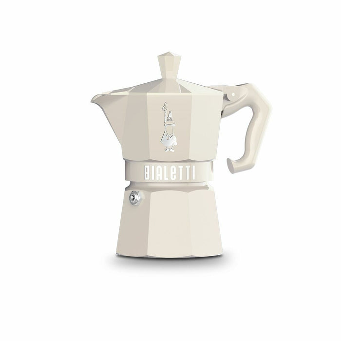 Cafetieră Italiană Bialetti MOKA EXCLUSIVE CREAM 3T Crem Aluminiu 3 Hrníčky - WALTI WALTI