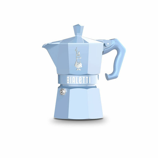 Cafetieră Italiană Bialetti MOKA EXCLUSIVE Albastru Aluminiu 3 Hrníčky - WALTI WALTI