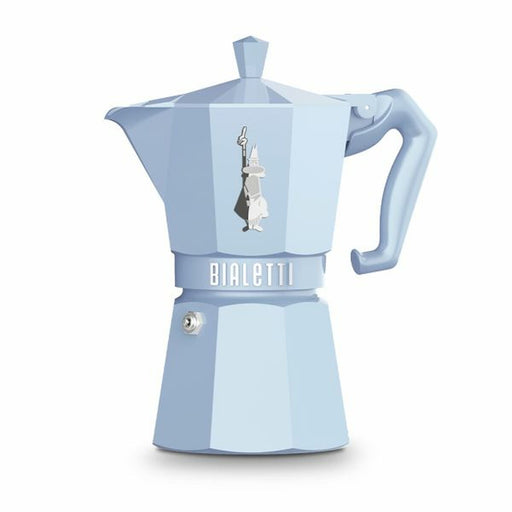 Cafetieră Italiană Bialetti MOKA EXCLUSIVE Albastru Aluminiu 6 Cești - WALTI WALTI