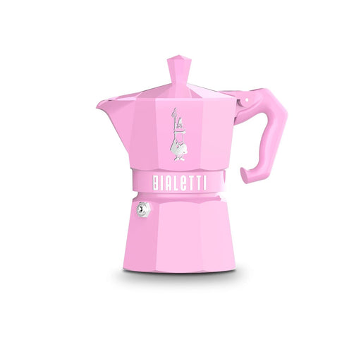 Cafetieră Italiană Bialetti MOKA EXCLUSIVE 3T Roz Aluminiu Plastic Bachelită 3 Hrníčky - WALTI WALTI