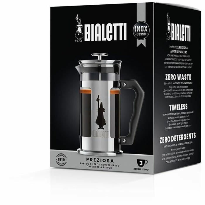 Cafetieră cu Piston Bialetti Gri 350 ml - WALTI WALTI