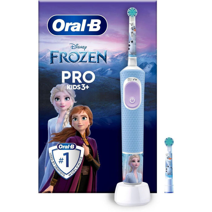 Perie de Dinți Electrică Oral-B Frozen Negru Multicolor (2 Piese) (2 Unități) - WALTI WALTI
