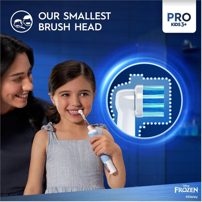 Perie de Dinți Electrică Oral-B Frozen Negru Multicolor (2 Piese) (2 Unități) - WALTI WALTI