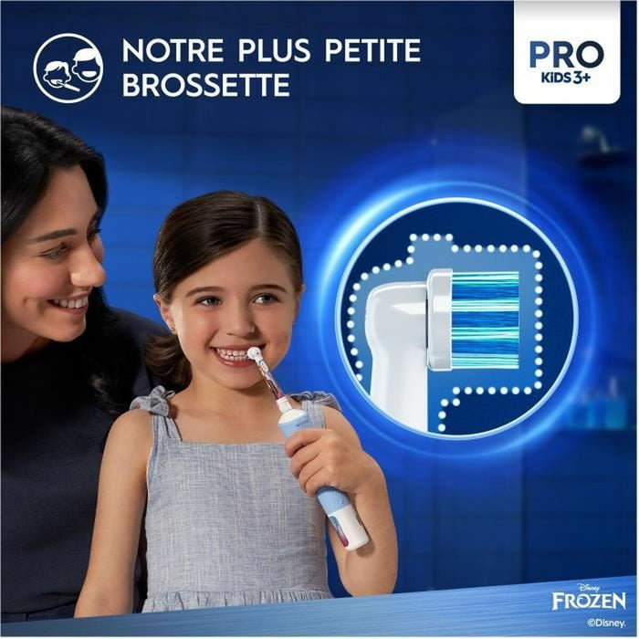 Perie de Dinți Electrică Oral-B D100 KIDS Negru Negru/Gri - WALTI WALTI