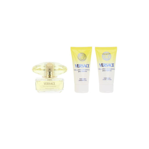 Set de Parfum Femei Versace YELLOW DIAMOND 3 Piese - WALTI WALTI