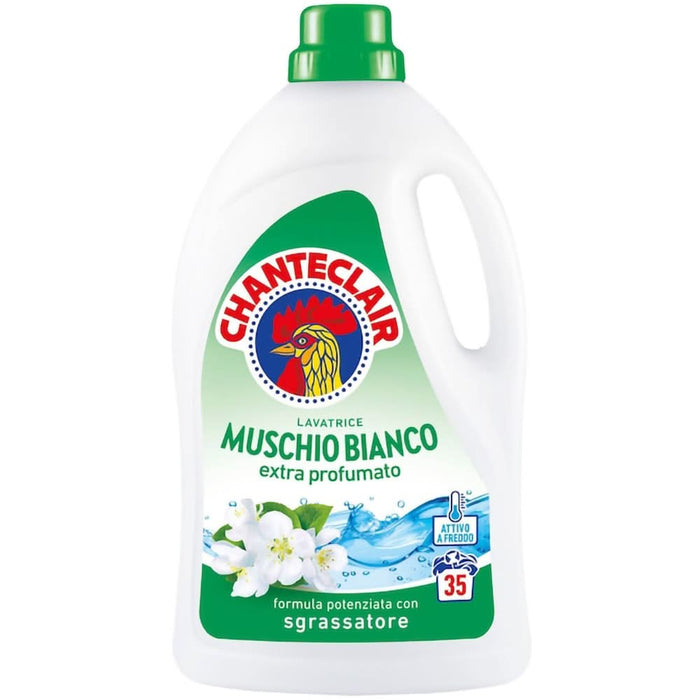 Detergent lichid CHANTECLAIR, Mosc Alb, 1.575 l, 35 spalari WALTI