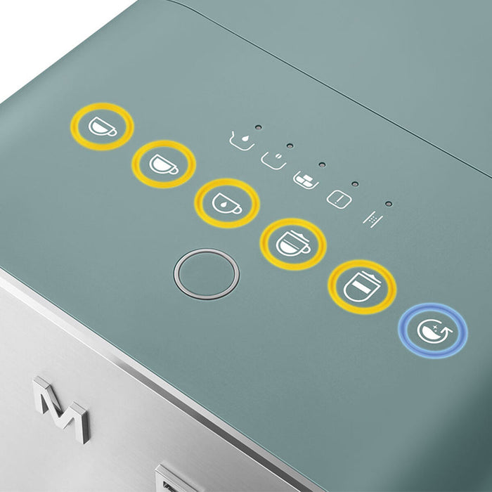 Aparat de cafea superautomat Smeg BCC13EGMEU Verde 1350 W 19 bar 1,4 L - WALTI WALTI