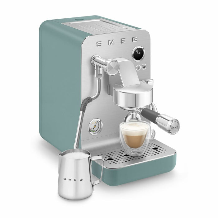 Cafetieră Express cu Braț Smeg EMC02EGMEU Verde 1350 W 1 L - WALTI WALTI