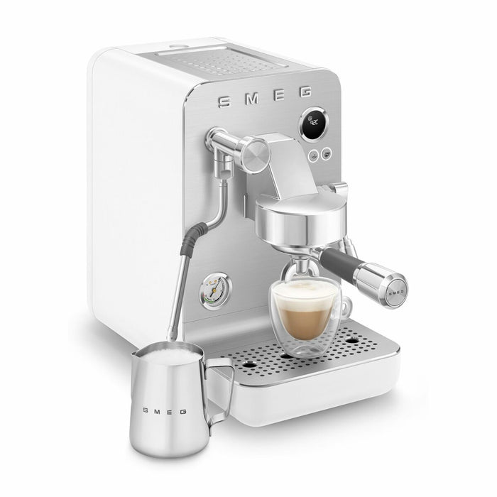 Cafetieră Express cu Braț Smeg EMC02WHMEU Alb 1350 W 1 L - WALTI WALTI