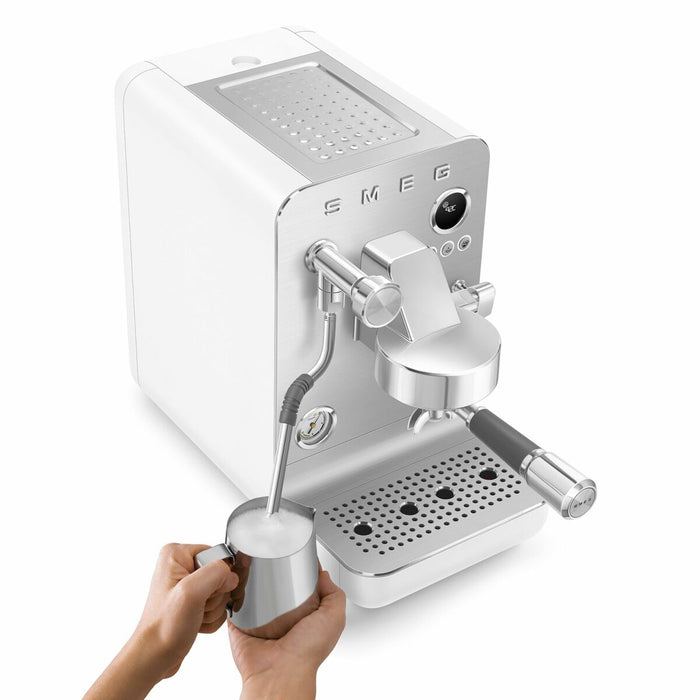 Cafetieră Express cu Braț Smeg EMC02WHMEU Alb 1350 W 1 L - WALTI WALTI