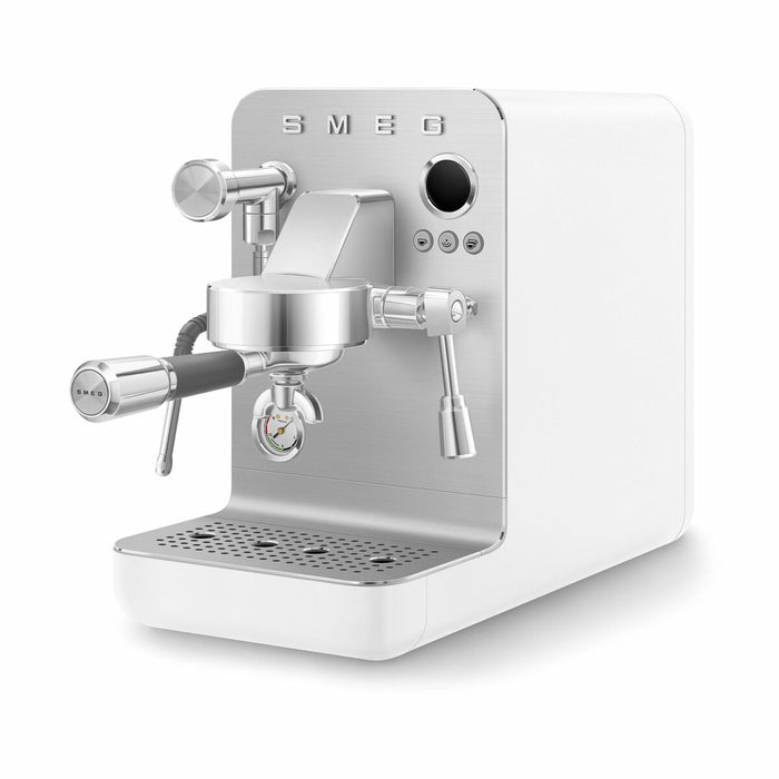 Cafetieră Express cu Braț Smeg EMC02WHMEU Alb 1350 W 1 L - WALTI WALTI