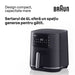 Friteuza cu aer cald BRAUN MultiFry 5 HF5034, 6l, 1.6kg, 2700W, negru-argintiu - WALTI WALTI