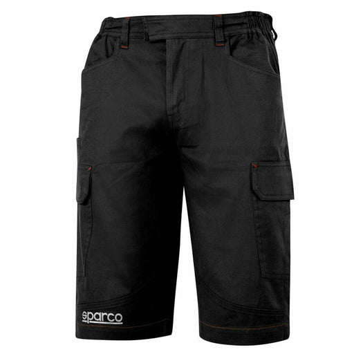 Pantalon scurt Sparco Bermuda Cargo Negru - WALTI WALTI