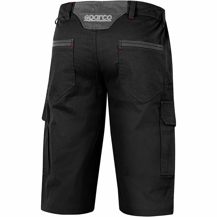 Pantalon scurt Sparco Bermuda Cargo Negru - WALTI WALTI