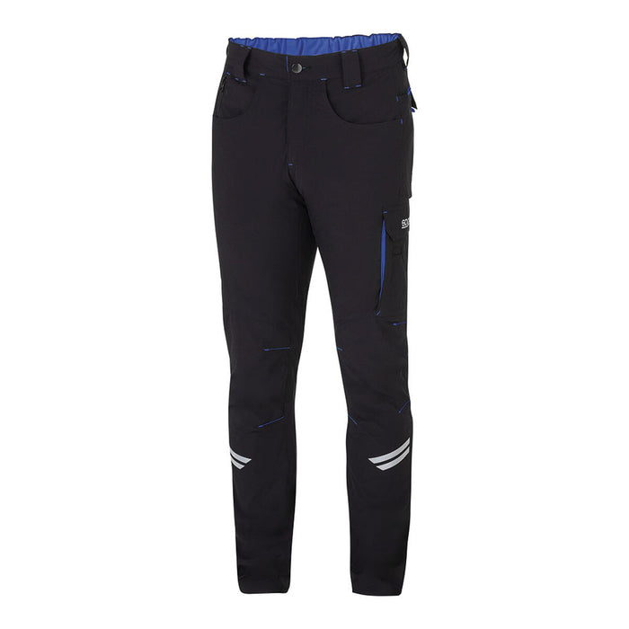 Pantaloni de siguranță Sparco kansas Negru Negru/Albastru - WALTI WALTI
